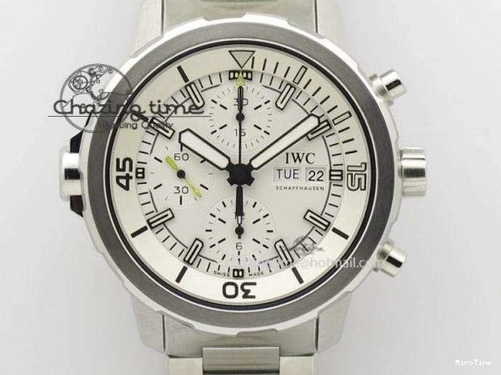 MIROTIME 0814 OnTrend Portofino RG MKF 1:1 V2 Best Edition Diamond Bezel Silver Dial On Brown Leather Strap A 7343
